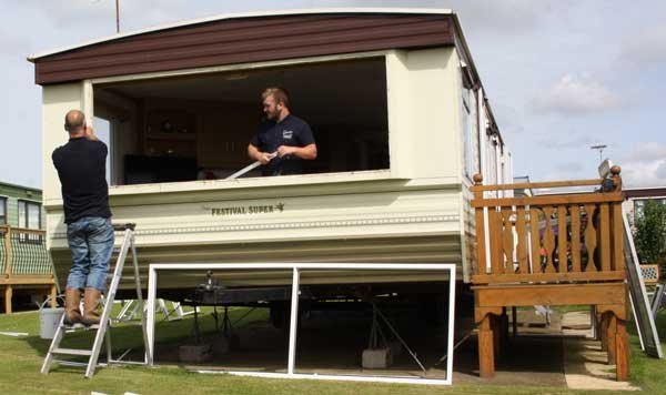 static caravan window replacement cost