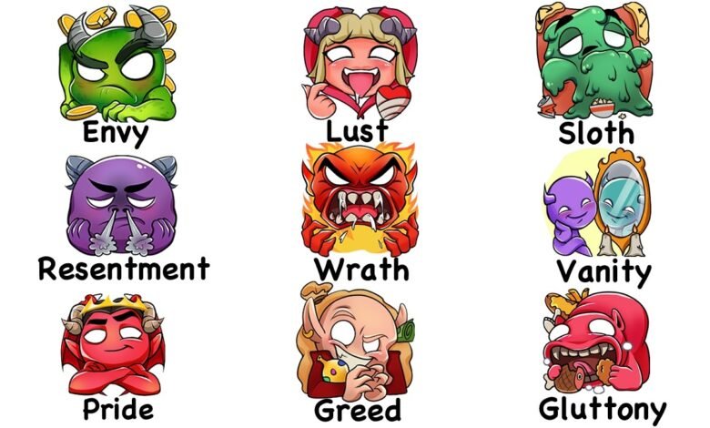 gluttony vs greed