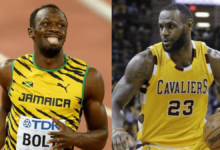 usain bolt and lebron james